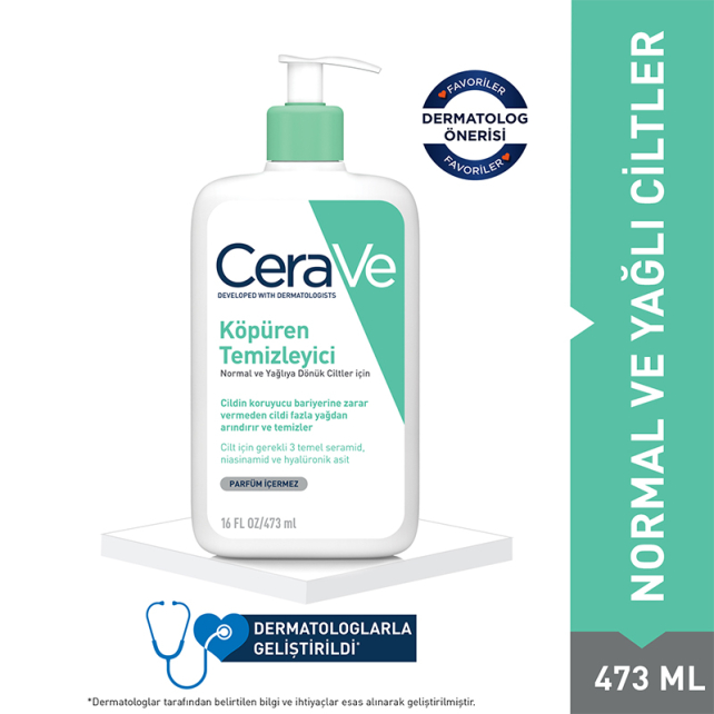 CeraVe Foaming Cleanser - Köpüren Temizleyici 473ml - 2