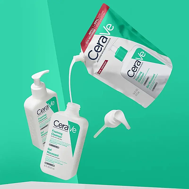 CeraVe Foaming Cleanser Refill - Köpüren Temizleyici 473ml - 4