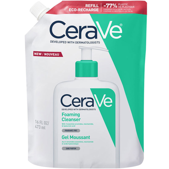 CeraVe Foaming Cleanser Refill - Köpüren Temizleyici 473ml - 1