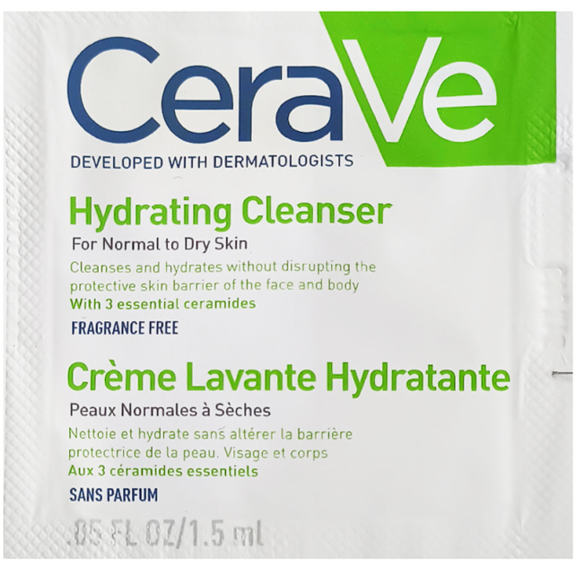 CeraVe Hydrating Cleanser Nemlendiren Temizleyici 1,5ml - 1