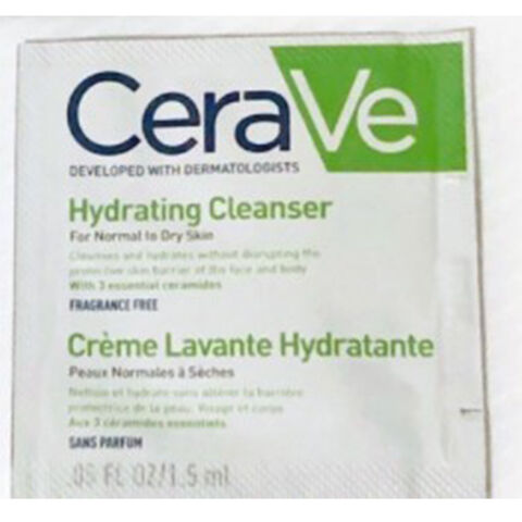 CeraVe Hydrating Cleanser - Nemlendiren Temizleyici 1,5ml CeraVe Hydrating Cleanser - Nemlendiren Temizleyici 1,5ml