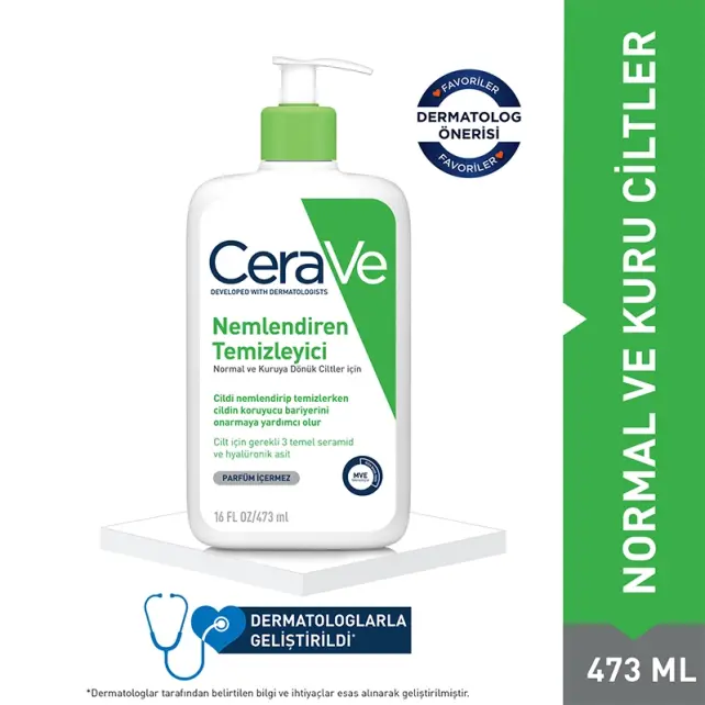 CeraVe Hydrating Cleanser - Nemlendiren Temizleyici 473ml - 2