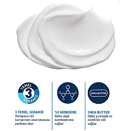 Cerave Intensive Moisturising Cream - Yoğun Nemlendirici Bakım Kremi 340gr - 2