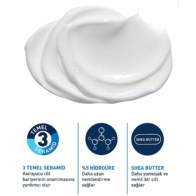 Cerave Intensive Moisturising Cream - Yoğun Nemlendirici Bakım Kremi 340gr - 2