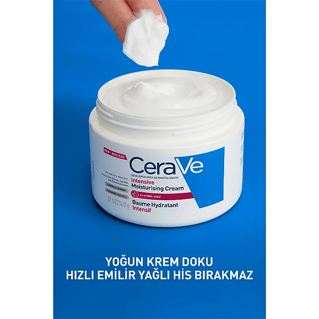 Cerave Intensive Moisturising Cream - Yoğun Nemlendirici Bakım Kremi 340gr - 4