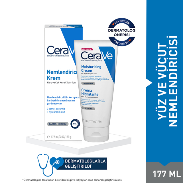CeraVe Moisturising Cream - Nemlendirici Bakım Kremi 177ml - 2