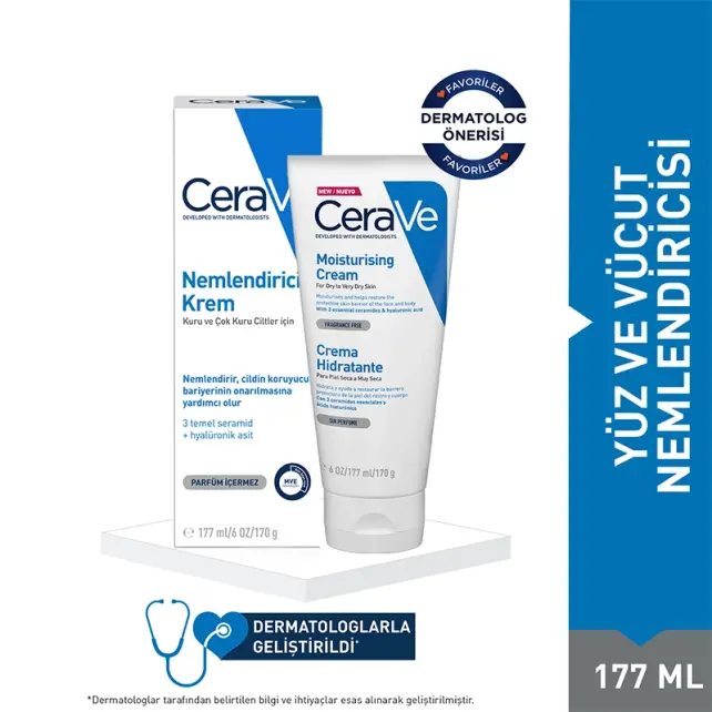 CeraVe Moisturising Cream - Nemlendirici Bakım Kremi 177ml - 2