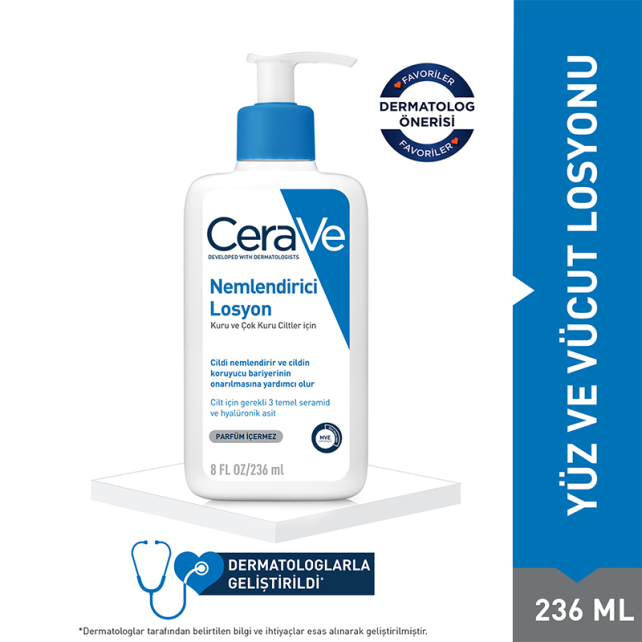 CeraVe Moisturising Lotion - Nemlendirici Losyon 236ml - 2