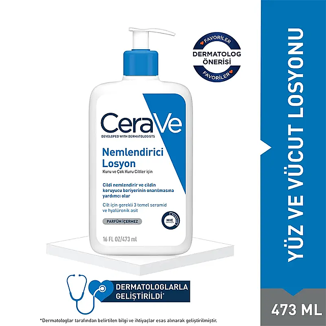 CeraVe Moisturising Lotion - Nemlendirici Losyon 473ml - 2