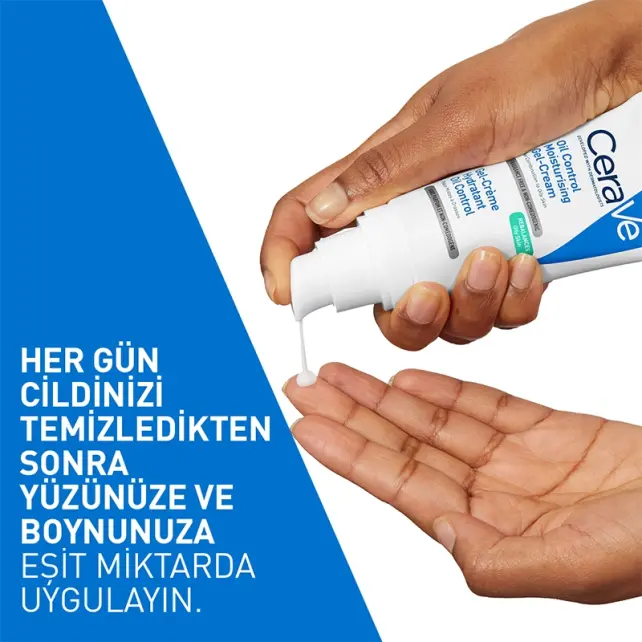 CeraVe Oil Control Moisturizing Gel Cream - Yağlanma Karşıtı Nemlendirici Krem 52ml - 3