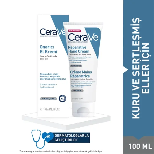 Cerave Onarıcı El Kremi 100ml - 2