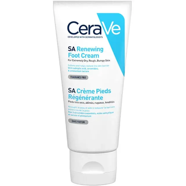 CeraVe SA Renewing Foot Cream - Yenileyici Ayak Bakım Kremi 88ml - 1