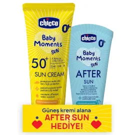 Chicco Baby Moments Sun Cream 75ml & After Sun 150ml - Chicco