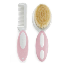 Chicco Fırça ve Tarak Seti - Pembe 0M+ - Chicco
