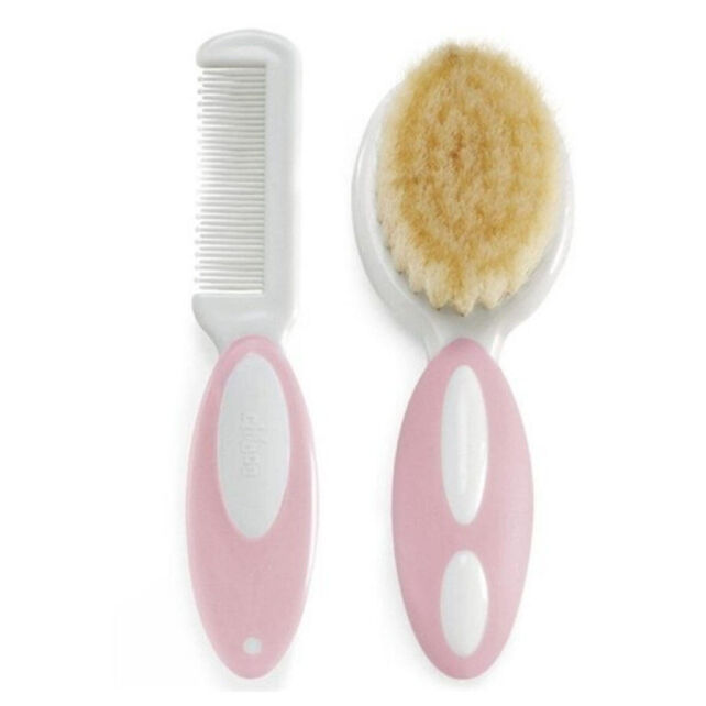 Chicco Fırça ve Tarak Seti - Pembe 0M+ - 1