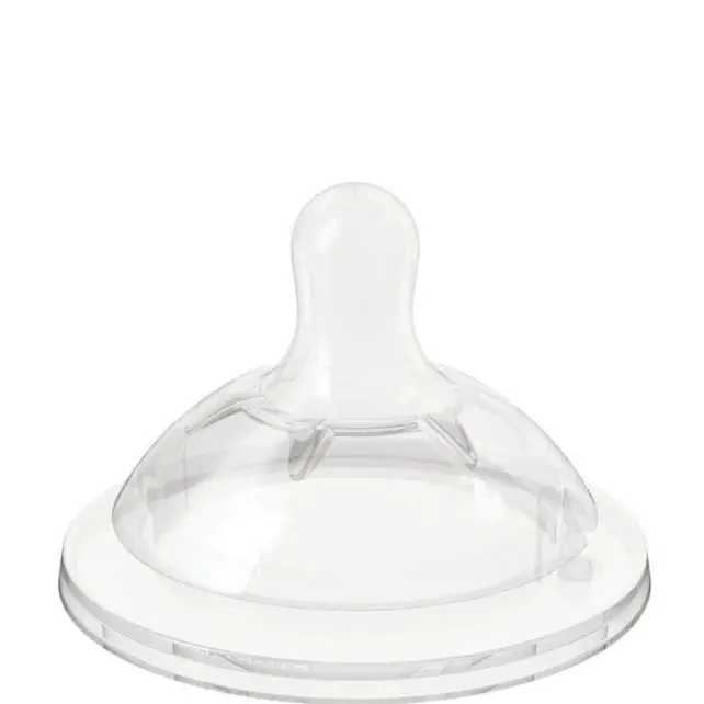 Chicco Natural Feeling Akış Ayarlı Biberon Emziği 4 Ay+ 2'li - 1