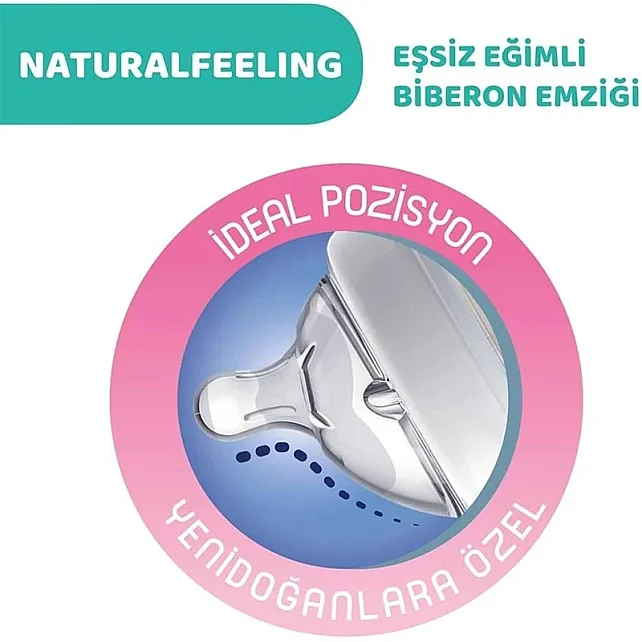 Chicco Natural Feeling - Biberon 250ml 2 Ay+ - 9