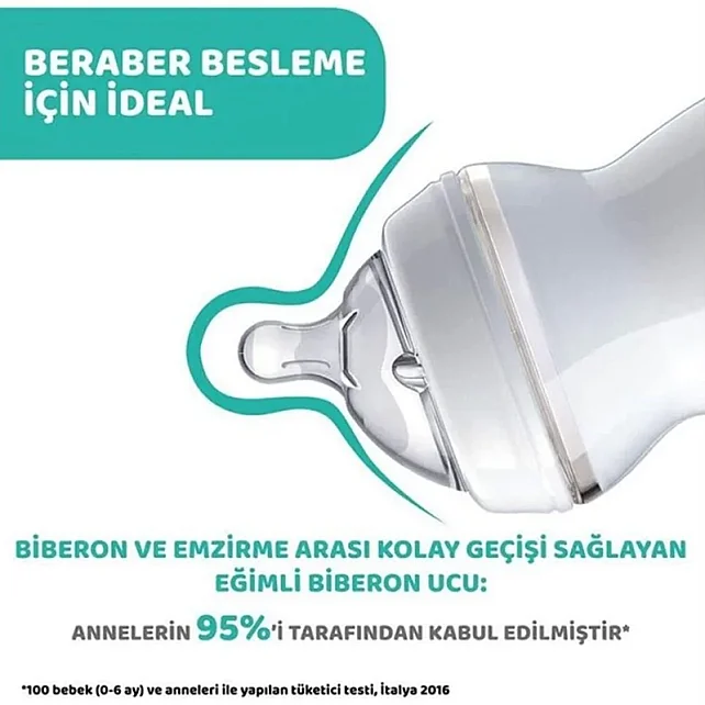 Chicco Natural Feeling - Biberon 250ml 2 Ay+ - 10