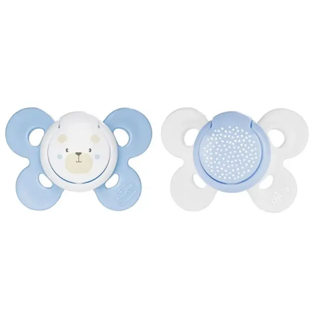 Chicco Physio Forma Comfort Silikon Emzik Erkek 2-6 Ay 2'li - 2