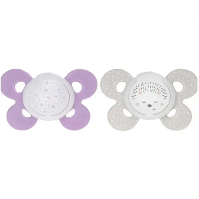Chicco Physio Forma Comfort Silikon Emzik Kız 16-36 Ay 2'li - 1