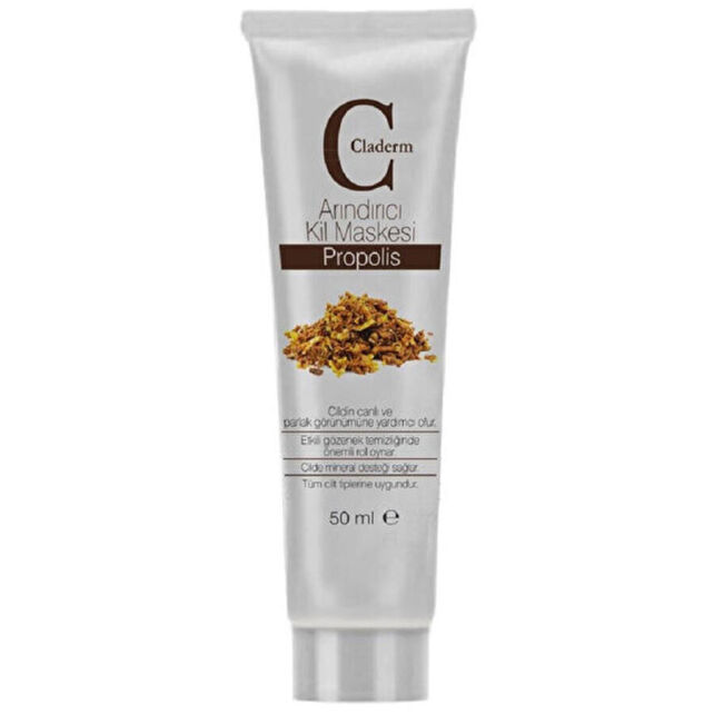Claderm Clay Mask Propolis - Arındırıcı Propolis Kil Maskesi 50ml - 1