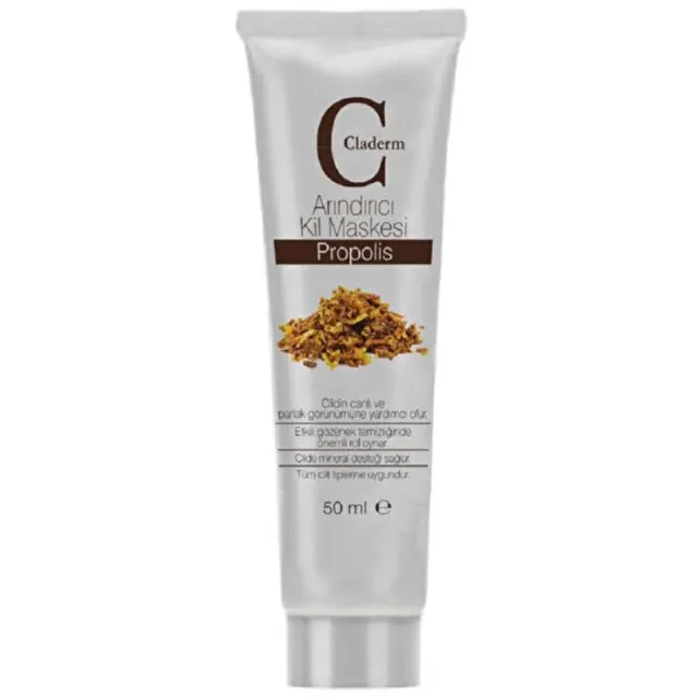Claderm Clay Mask Propolis - Arındırıcı Propolis Kil Maskesi 50ml - 1