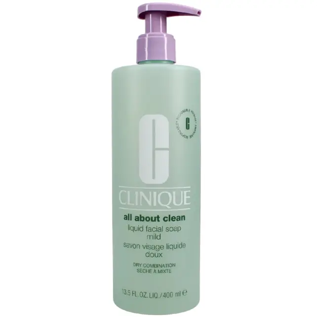 Clinique All About Clean Liquid Facial Savon Visage - Yüz Temizleme Jeli 400ml - 1