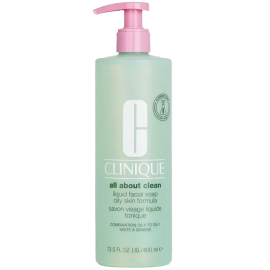 Clinique All About Clean Liquid Facial Soap Oily Skin - Yüz Temizleme Jeli 400ml - Clinique