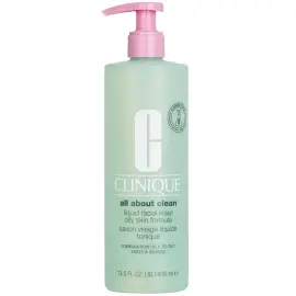 Clinique All About Clean Liquid Facial Soap Oily Skin - Yüz Temizleme Jeli 400ml - 1