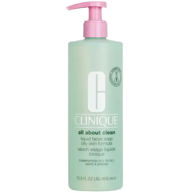 Clinique All About Clean Liquid Facial Soap Oily Skin - Yüz Temizleme Jeli 400ml - 1