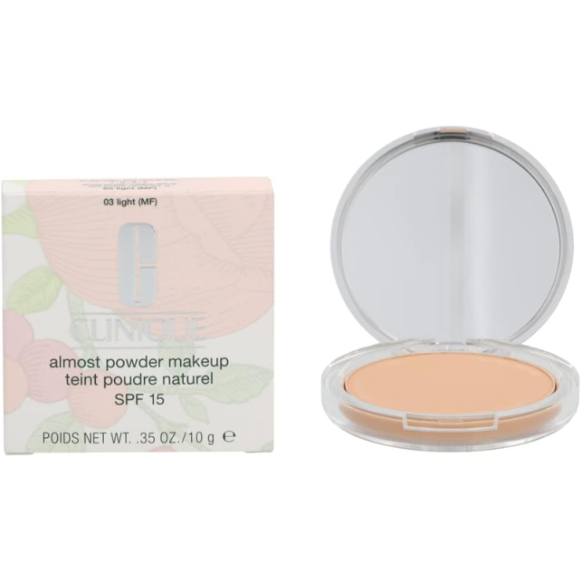Clinique Almost Powder Makeup - Orta Kapatıcı Pudra No: 03 Light - 2