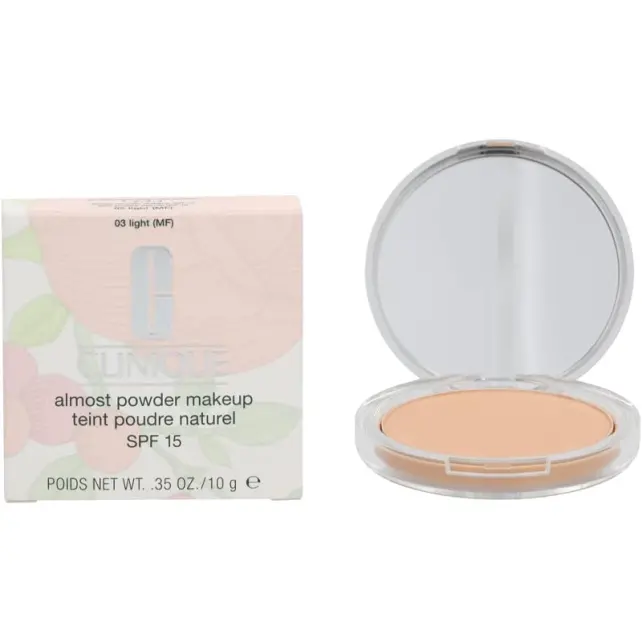 Clinique Almost Powder Makeup - Orta Kapatıcı Pudra No: 03 Light - 2