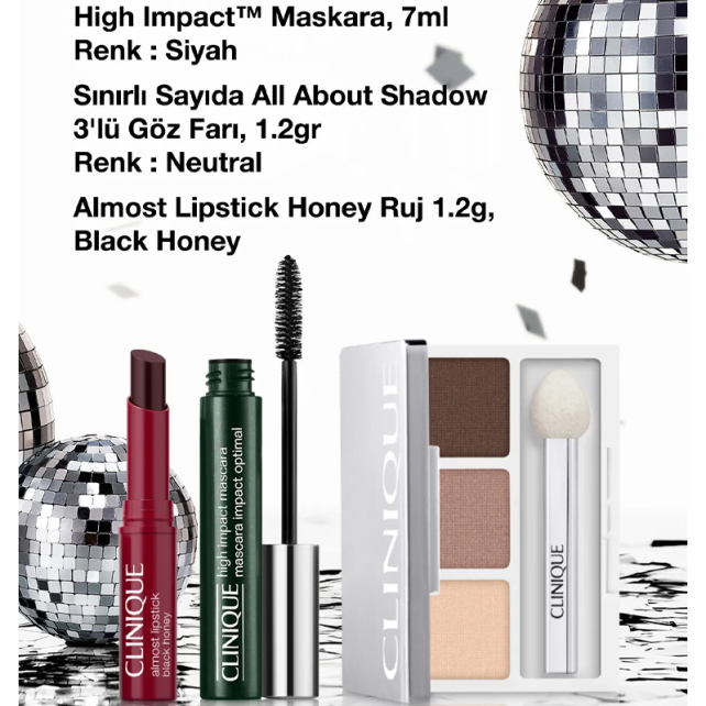 Clinique Best Of Make Up - Favori Ürünler Çantalı Bakım Seti - 7