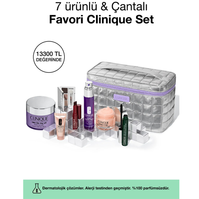 Clinique Best Of Make Up - Favori Ürünler Çantalı Bakım Seti - 8