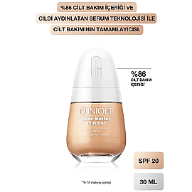 Clinique Even Better Clinical Serum Fondöten SPF 20 No: WN30 Biscuit 30ml - 3