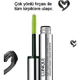 Clinique High Impact Extreme Volume Maskara No: 01 Extra Black - 4