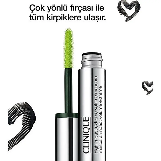 Clinique High Impact Extreme Volume Maskara No: 01 Extra Black - 4