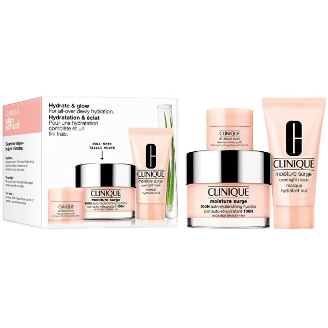 Clinique Hydrate Glow Far All Over - Cilt Bakım Seti - 1