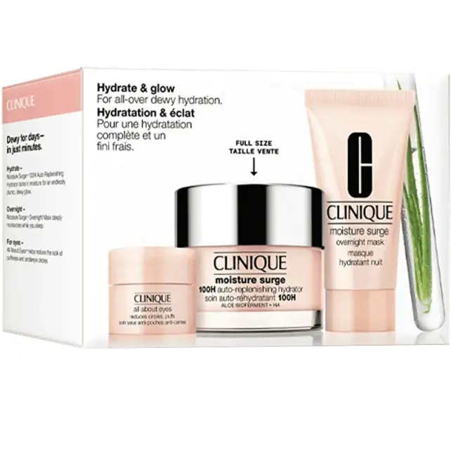 Clinique Hydrate Glow Far All Over - Cilt Bakım Seti - 2