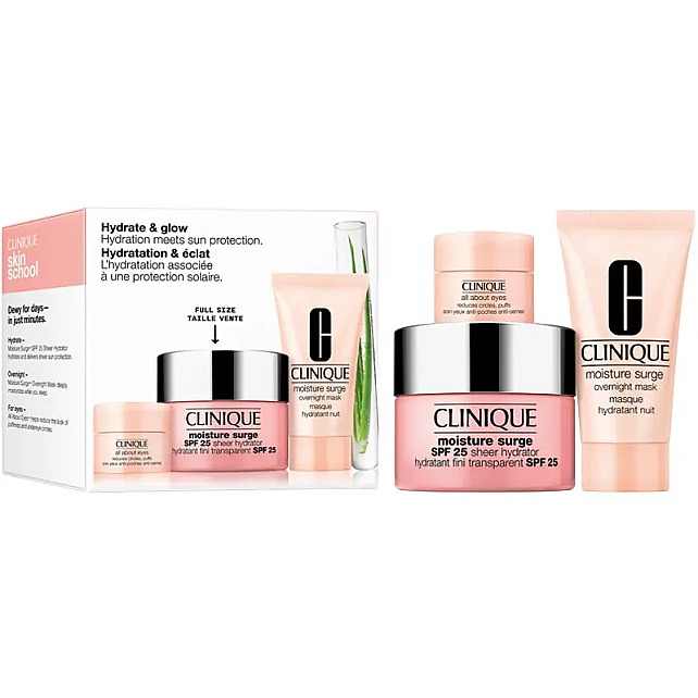 Clinique Hydrate Glow Hydration Meets Sun Protection - Cilt Bakım Seti - 1