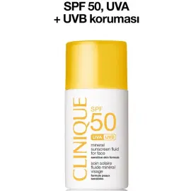 Clinique Mineral Sunscreen Fluid SPF 50 - Mineral Güneş Koruyucu 30ml - 2
