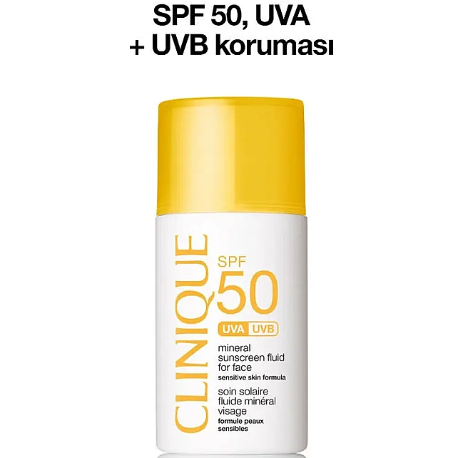 Clinique Mineral Sunscreen Fluid SPF 50 - Mineral Güneş Koruyucu 30ml - 2