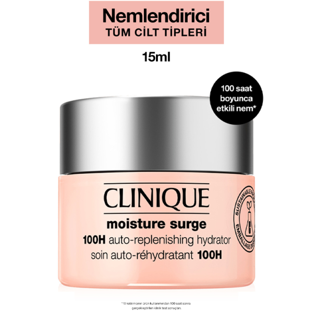 Clinique Moisture Surge 100H Replenishing Hydrator - Nemlendirici Bakım Kremi 30ml - 6