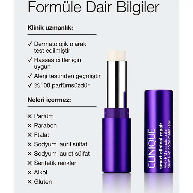 Clinique Smart Clinical Repair Balm - Çizgi Karşıtı Balsam3g - 7