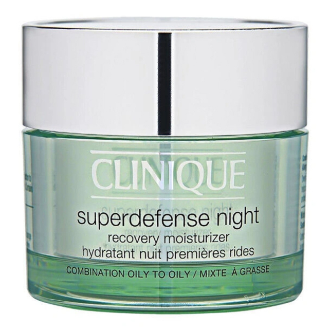 Clinique Superdefense Night Recovery Moisturizer Oily - Gece Kremi 50ml - 1