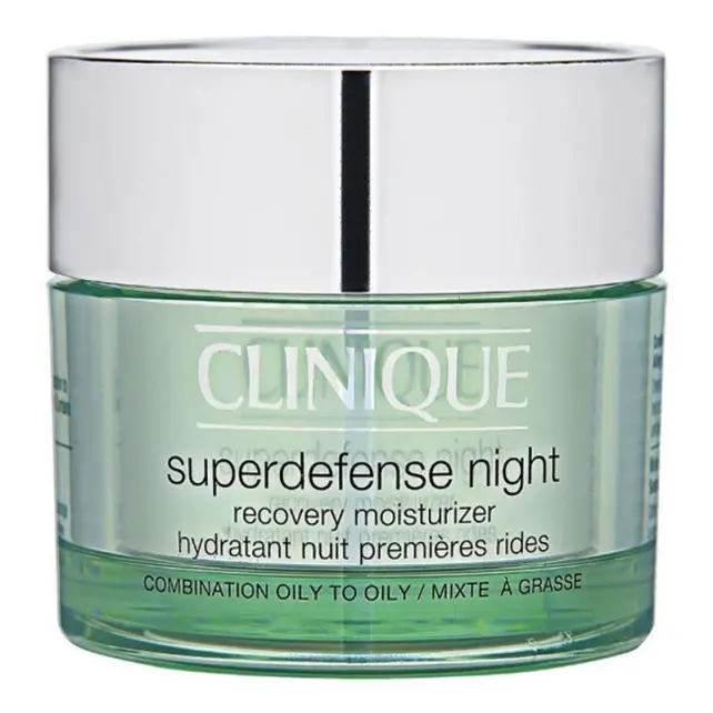 Clinique Superdefense Night Recovery Moisturizer Oily - Gece Kremi 50ml - 1