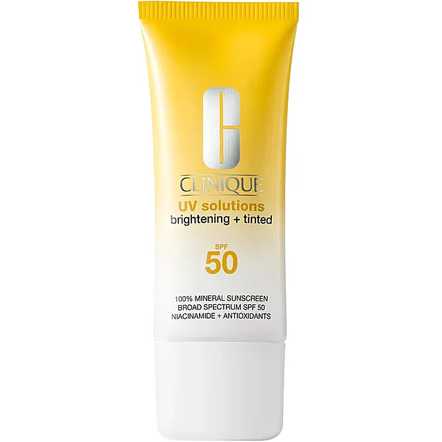 Clinique UV Solutions Brightening + Tinted SPF50 Aydınlatıcı Etkili Renkli Güneş Kremi 40ml - 1