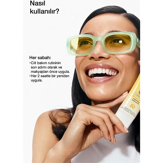 Clinique UV Solutions SPF50+ - Nemlendirici Etkili Güneş Kremi 40ml - 4