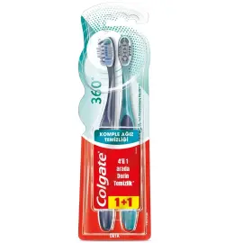 Colgate 360 Diş Fırçası - Yumuşak 1+1 - 1