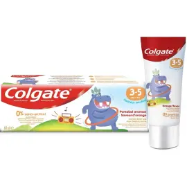 Colgate Çocuk Diş Macunu - Portakal Aromalı 3-5 Yaş 60ml - Colgate